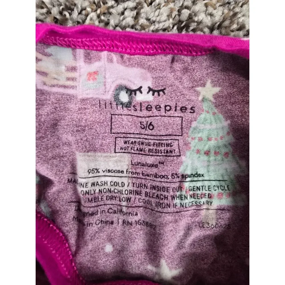Little Sleepies pajama top Girls Sz 5/6 in the 